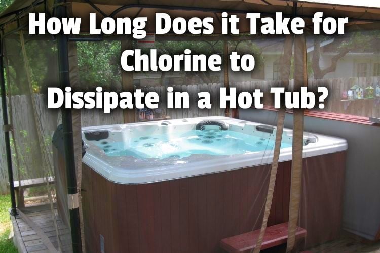 hot tub on deck with mosquito net