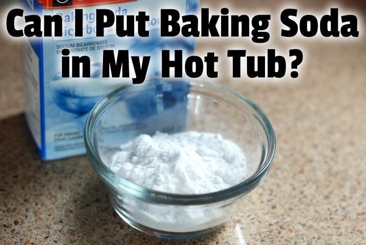 baking soda in a hot tub lg
