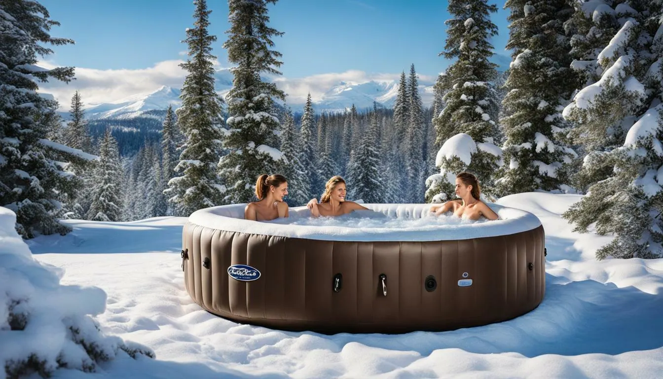 best inflatable hot tub for cold weather