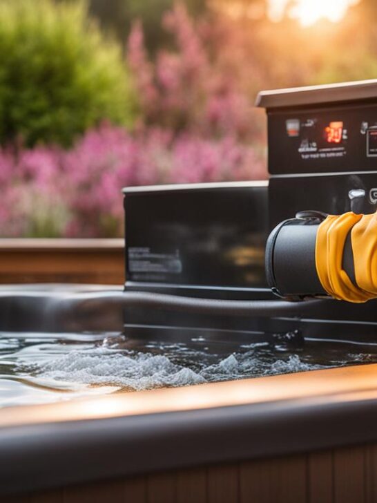 how to disconnect a hot tub heater