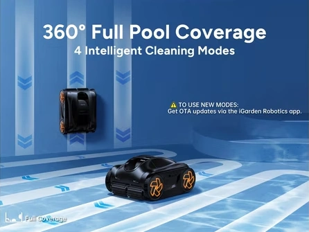 iGarden K70 in pool