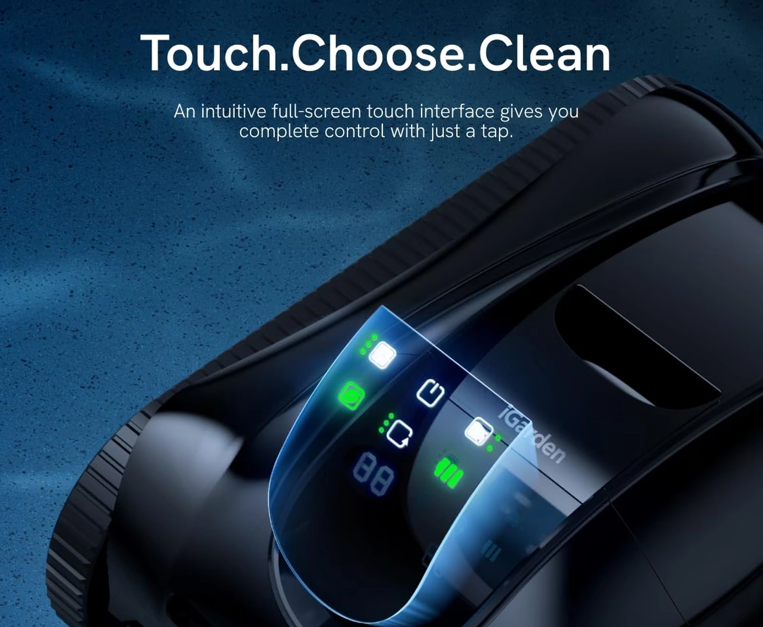 iGarden K70 touchscreen